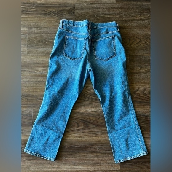 J. Crew  Stretch Mid Rise Flare Crop Jeans Size 29 - Picture 4 of 6